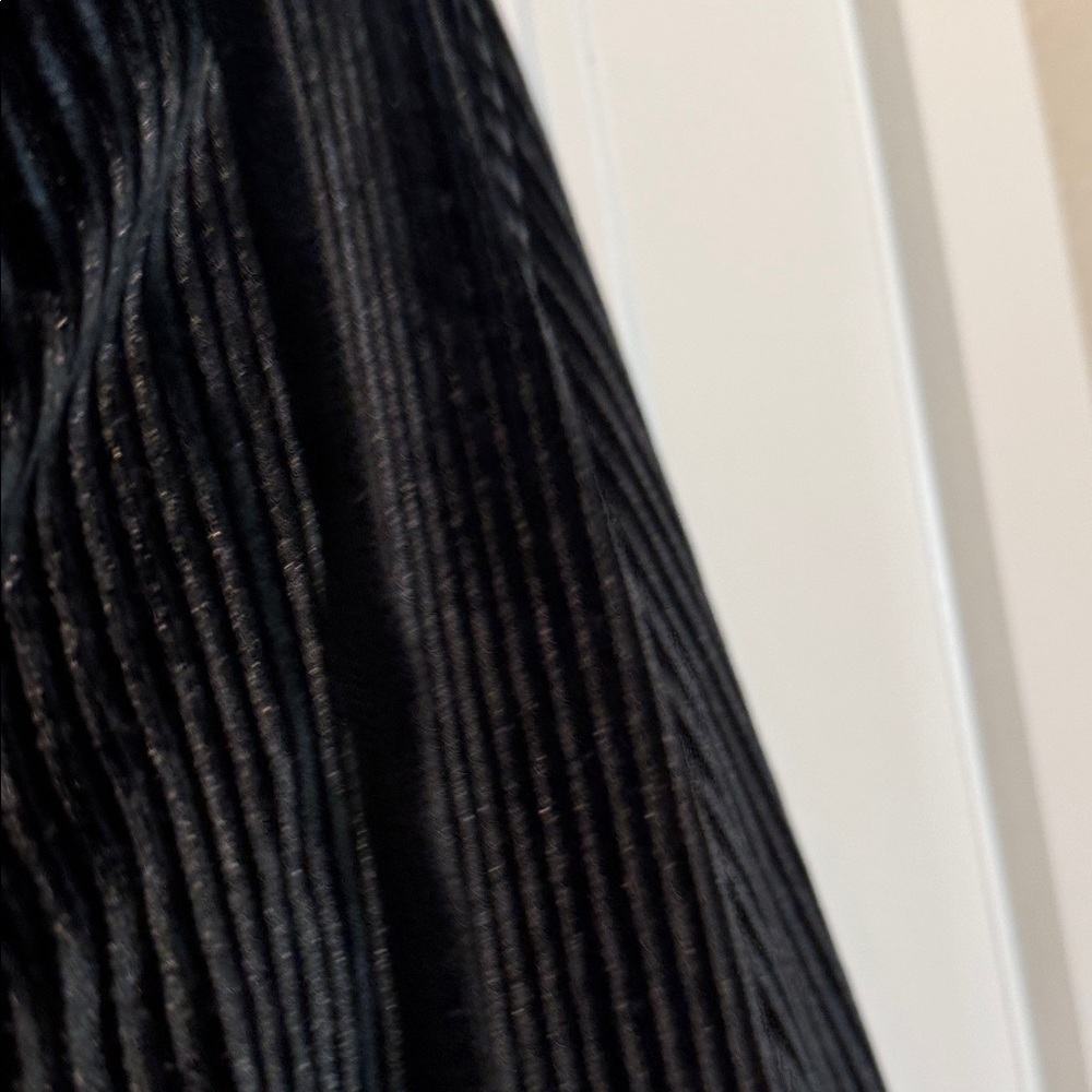 Colsie Black Ribbed Bomber Jacket - Picture 4 of 6